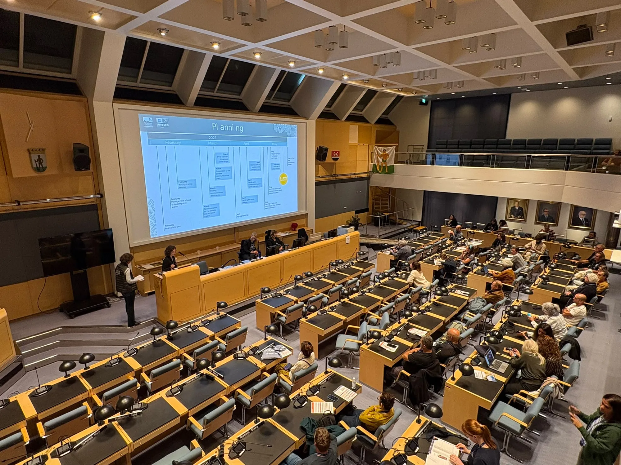 Conférence européenne des Géoparcs UNESCO à Saimaa (Finlande)